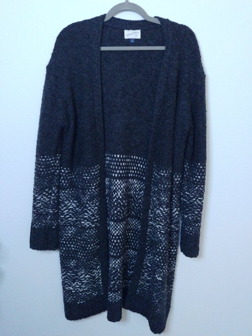 Universal Thread Gray Duster Cardigan